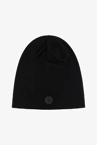 Wool Beanie with Mirror Snake Monogram