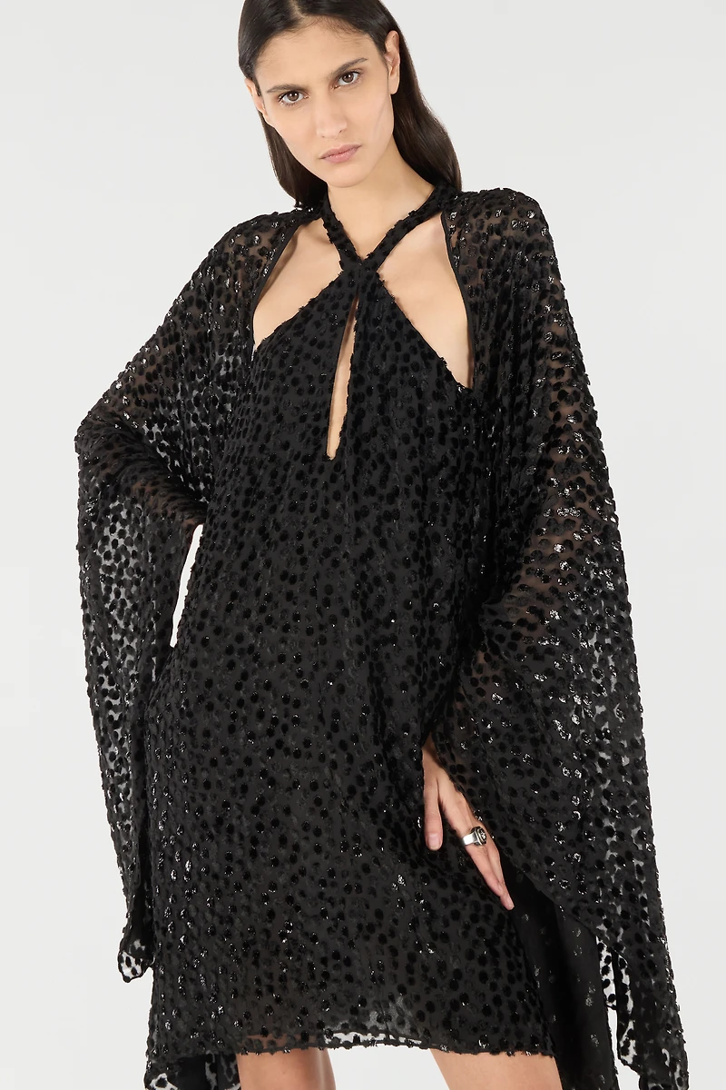 Polka-Dot Caftan