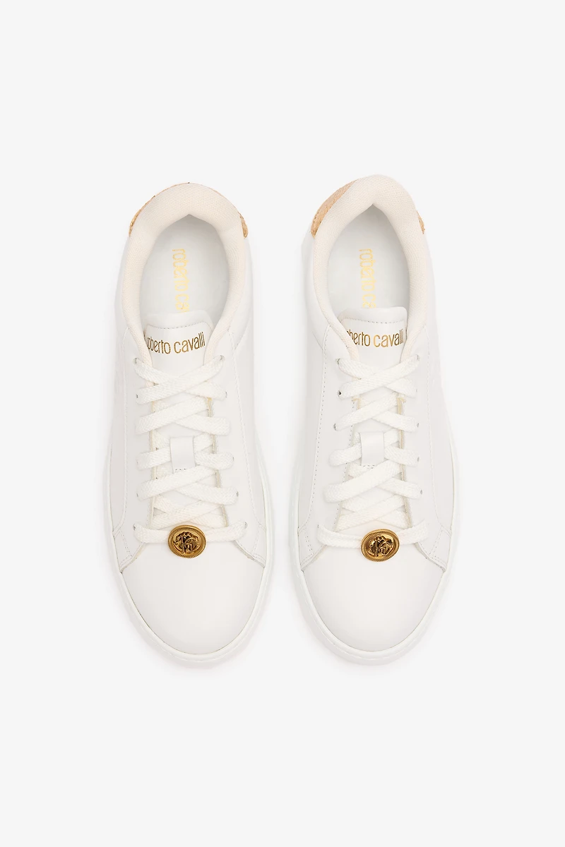 Sneakers With Snake Scale Back