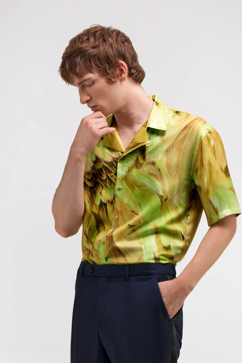 Plumange Print Shirt