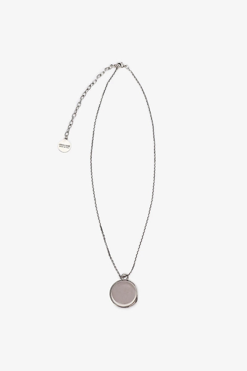 Snake Necklace With Logo