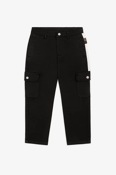 RC Monogram-Embroidered Cargo Trousers