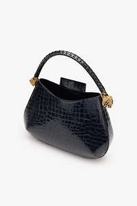 Roar Bag With Crocodile Print