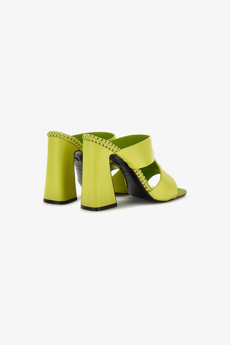 Sandals with Monogram Mirror Snake