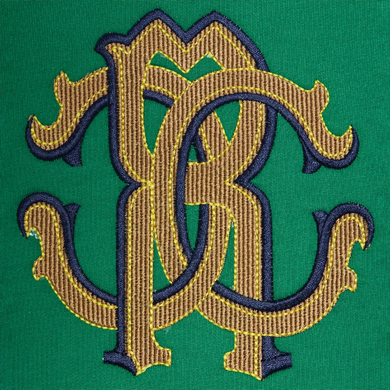 Green Sweatshirt with RC Monogram