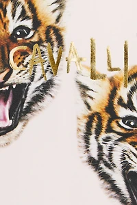Tiger-Print T-Shirt