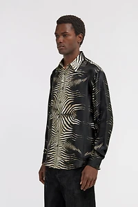 Shirt with Zebra print