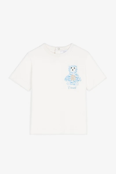 Teddy-Print Cotton T-Shirt