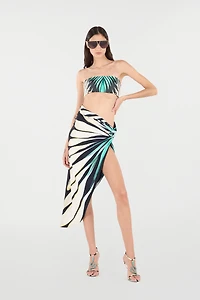 Ray Of Sea Print Sarong