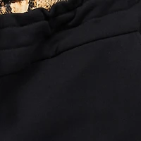 Sports Pants With Python Print Waistband