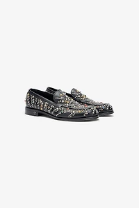Loafers With Studs And Stones