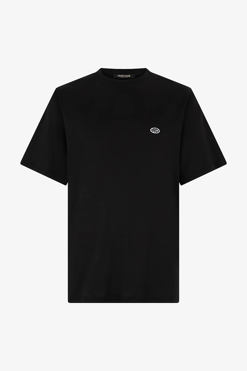 T-Shirt With Logo Patch