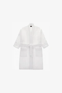 Crystal Snakes terry cotton bathrobe.