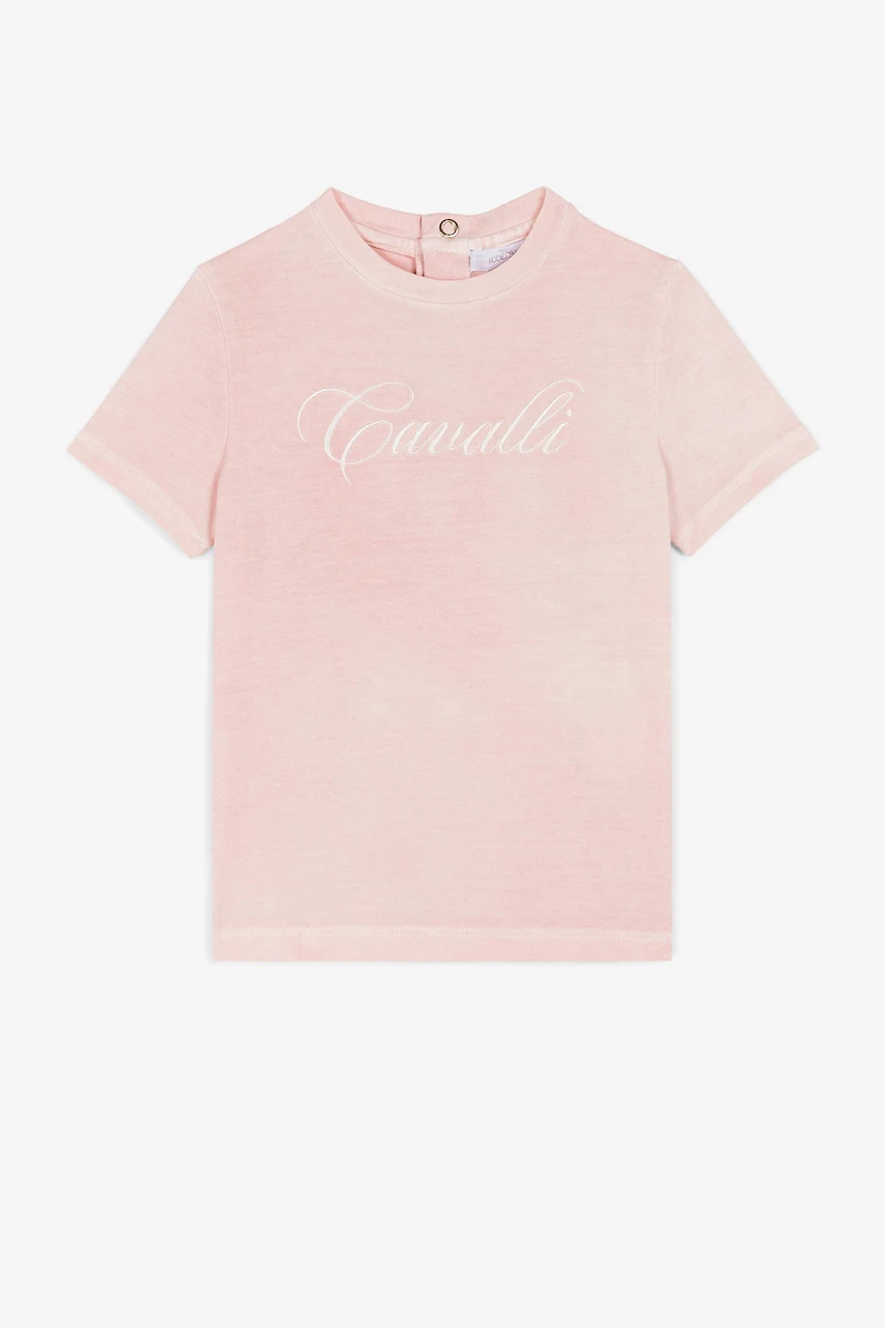 Logo-Embroidered T-Shirt