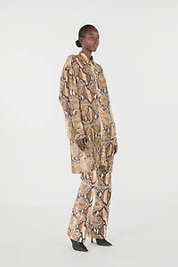 Python Print Shirt Dress