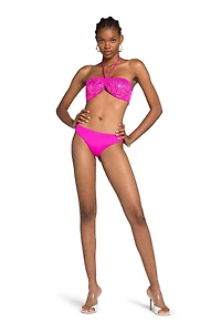 Fuchsia Logo Monogram RC Bikini