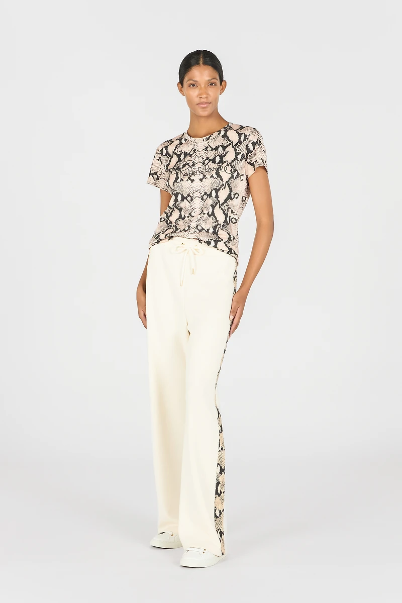 Trousers with snake bands