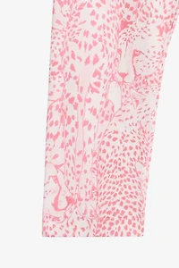 Cheetah-Print Sports Pants