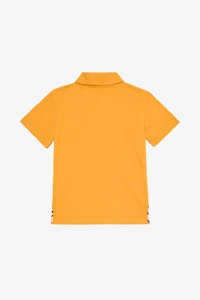 Cotton Polo-Shirt With Patch