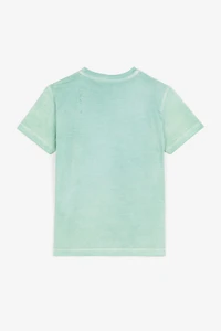 Animalier Patchwork-Print Appliqué T-Shirt