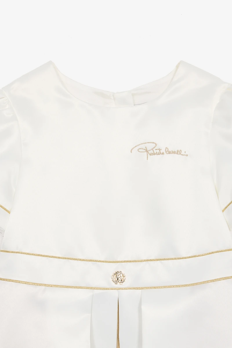 Dress With Logo And RC Monogram
