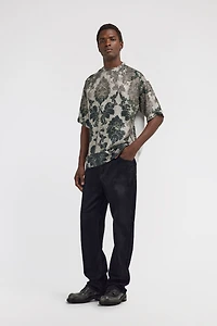 Broccato Print T-Shirt