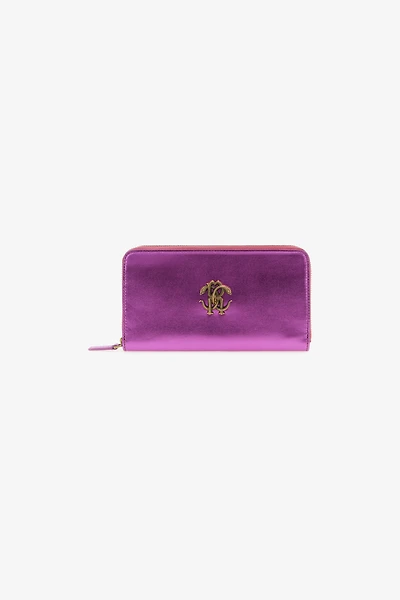 Wallet with Monogram RC and zip