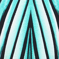 Ray Of Sea Print Dress Midi
