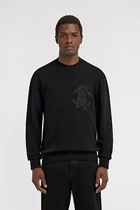 Embroidered Logo Sweater