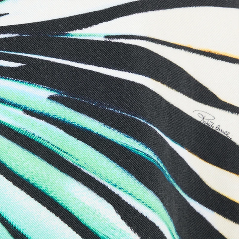Ray Of Sea Print Trousers
