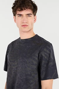T-Shirt With Animal Print