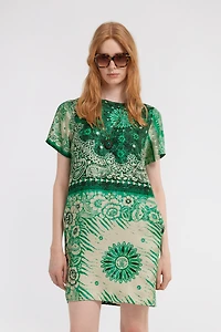 Bandana Print Dress