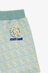 Monogram Print Shorts