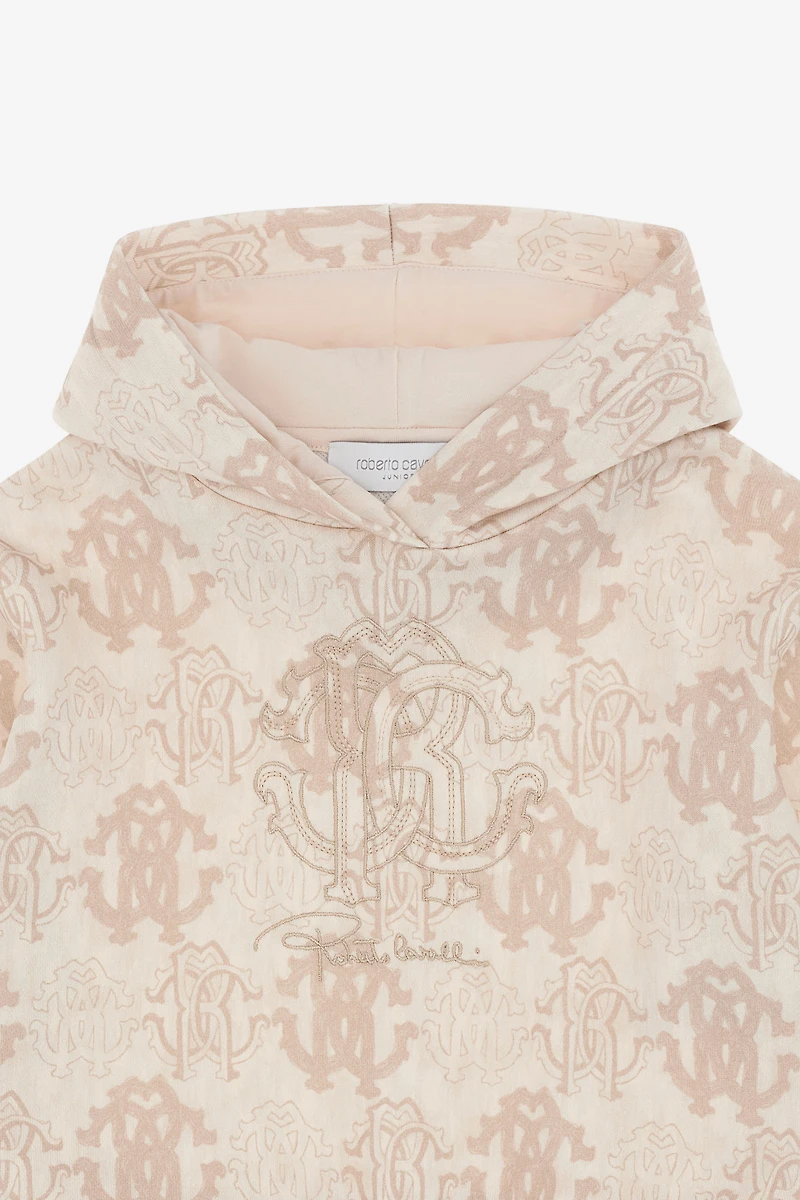 Sweatshirt With All-Over RC Monogram