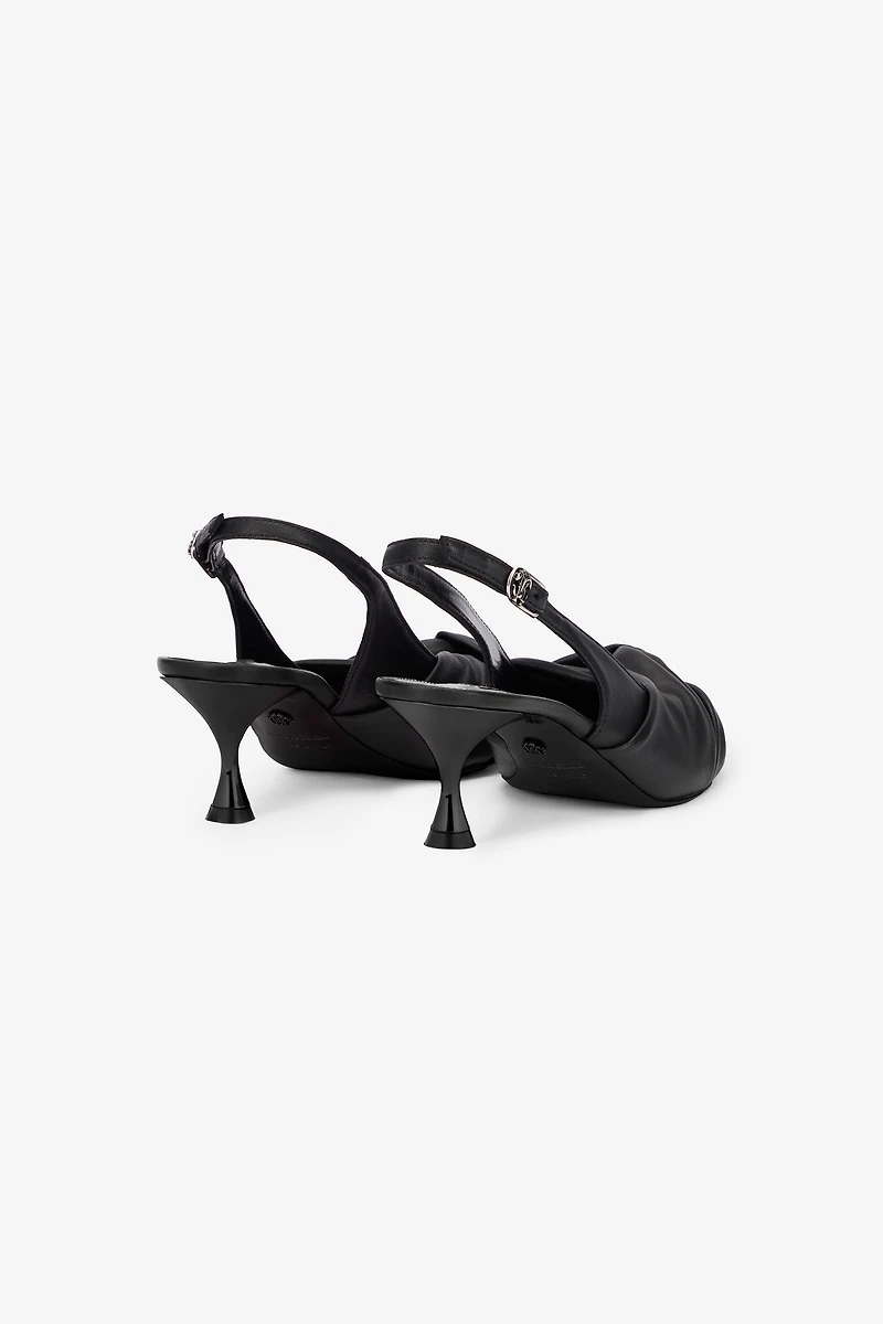 Leather Slingbacks