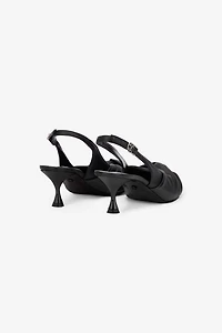 Leather Slingbacks