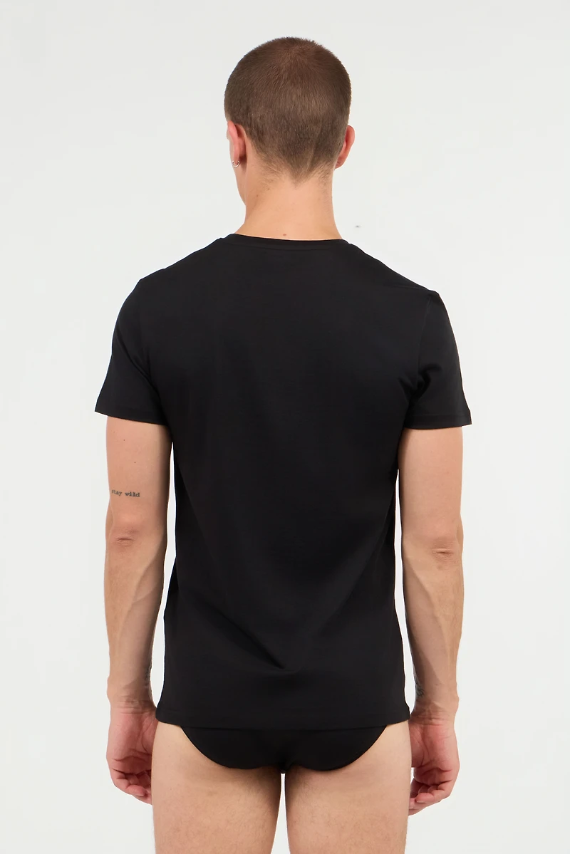 Black Underwear T-Shirt Two-Pack
