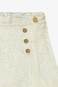 Skirt With Cheetahs And Cheetah Skin