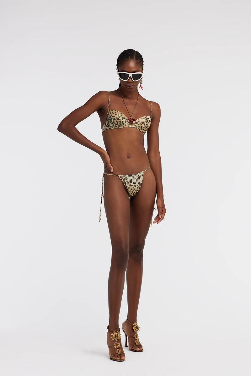 Slip bikini Jaguar Skin