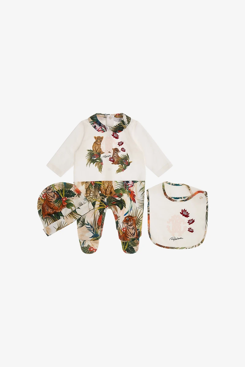 Jungle Print Babygrow set