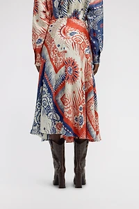 Bandana Print Skirt