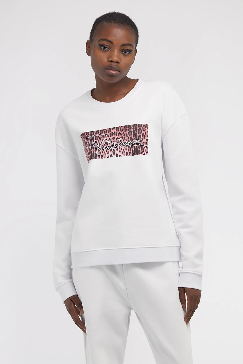 Sweatshirt with signature