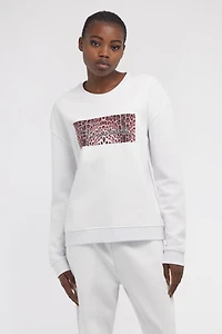 Sweatshirt with signature