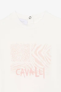 Animalier Patchwork-Print T-Shirt