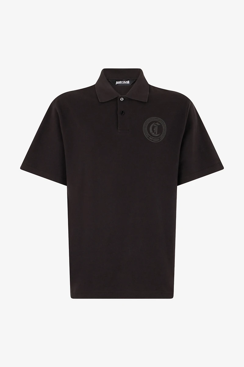 Polo With JC Monogram Embroidery
