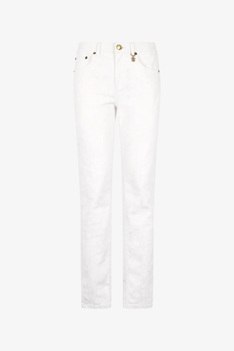 Slim Fit Denim Trousers