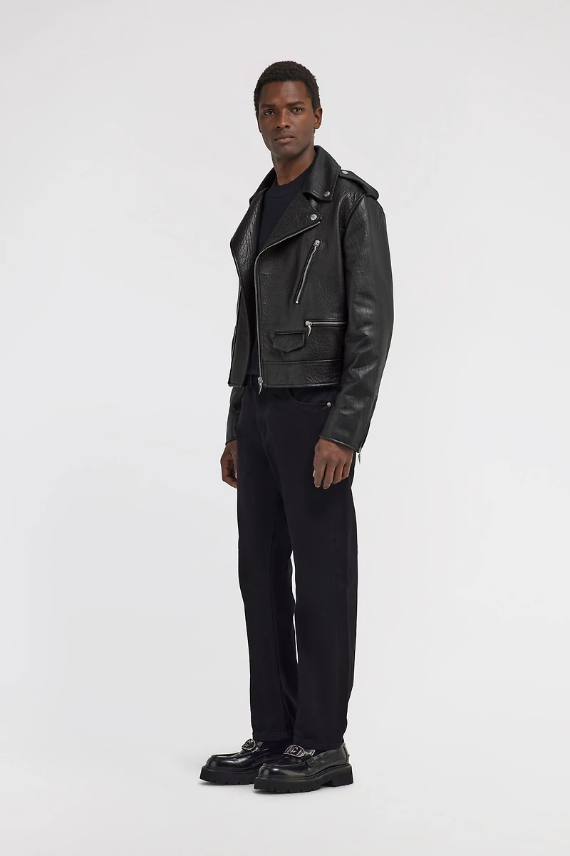 Leather Biker Jacket