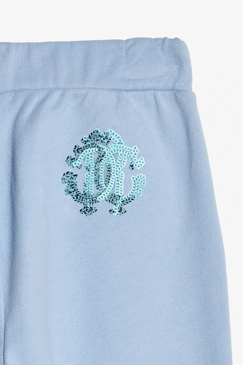 Sports Pants With Lace Ruches