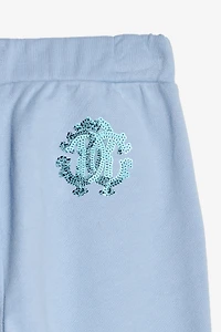 Sports Pants With Lace Ruches