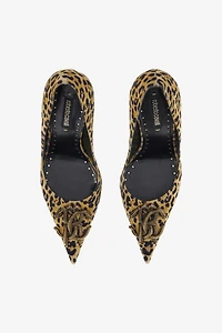 Décolleté with Monogram Mirror Snake